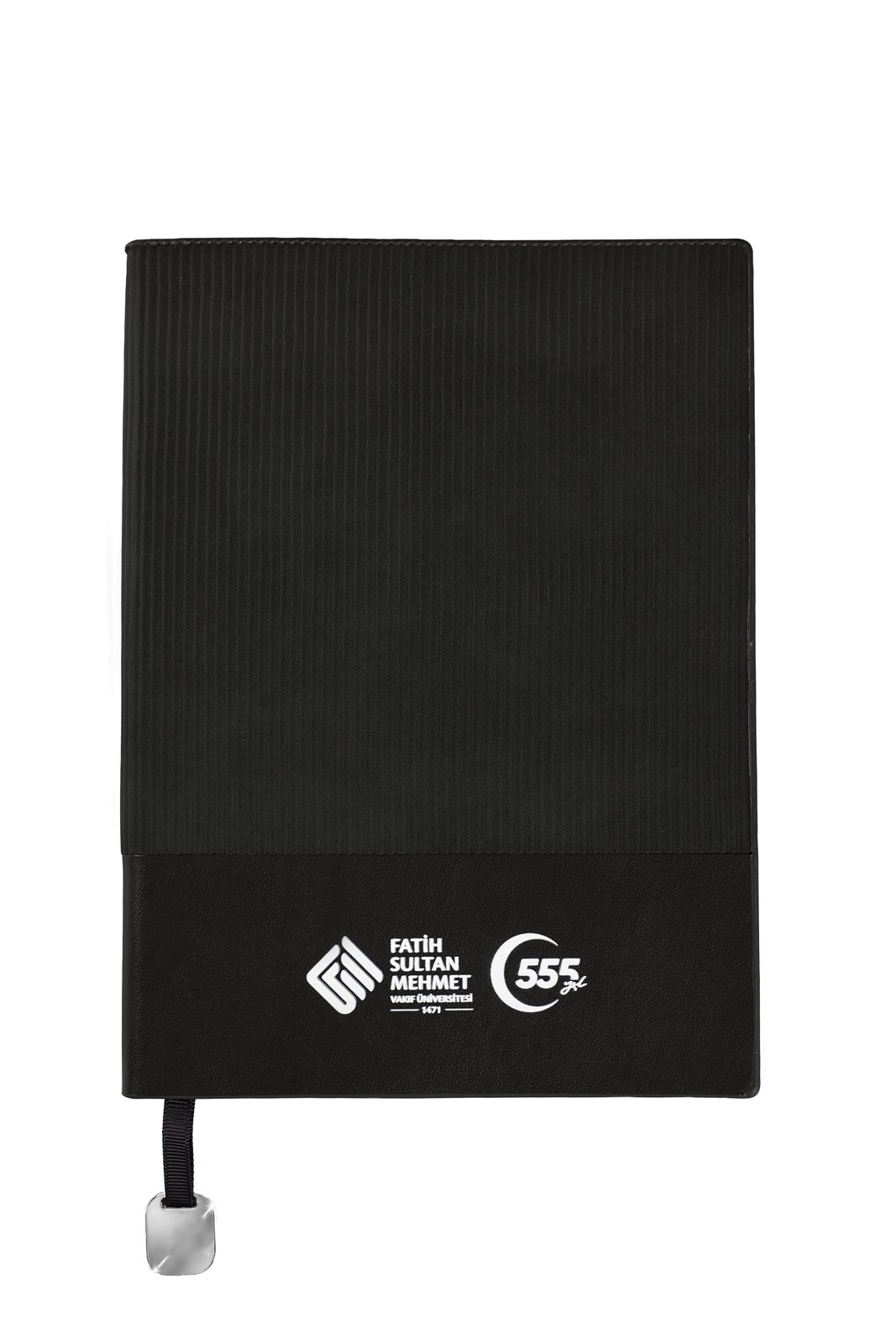 Fsm Kurumsal Defter A5 Yumuşak Kapak Çizgili Ayraçlı 120 Yaprak - Siyah, ön